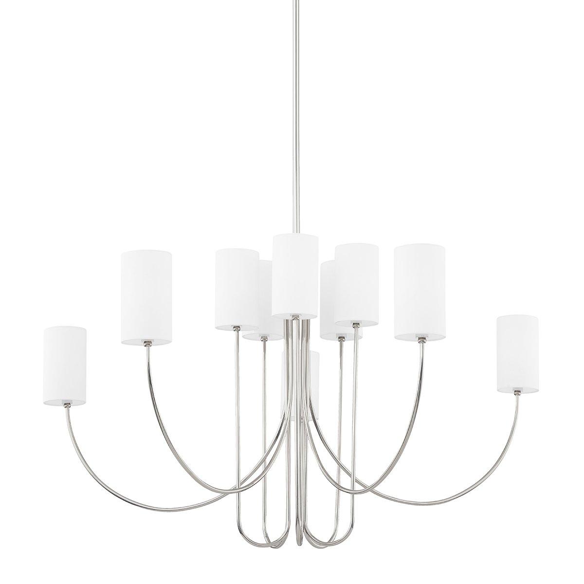 Asolira Vintage Industrial Black Fabric Chandelier - Lamp Copper