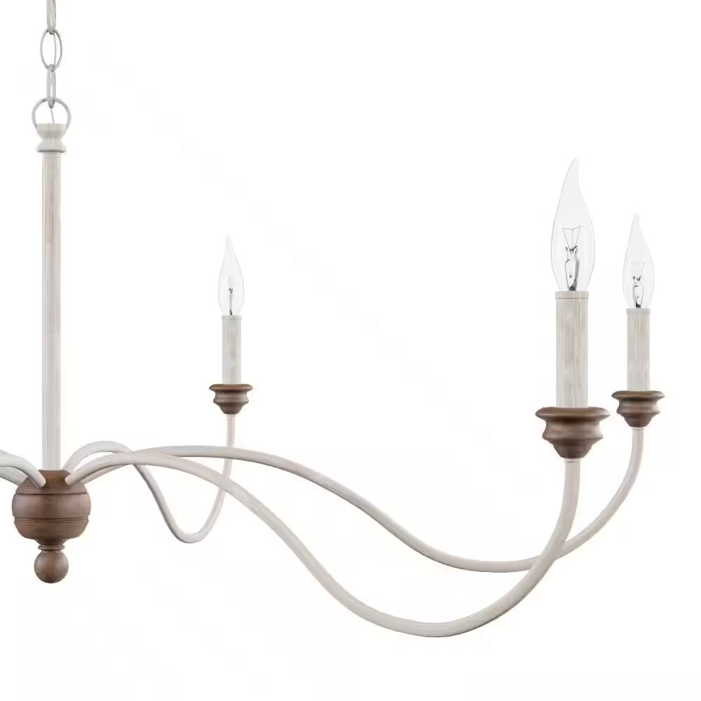 Ivvinisra Vintage Industrial Metal Chandelier - Lamp Copper