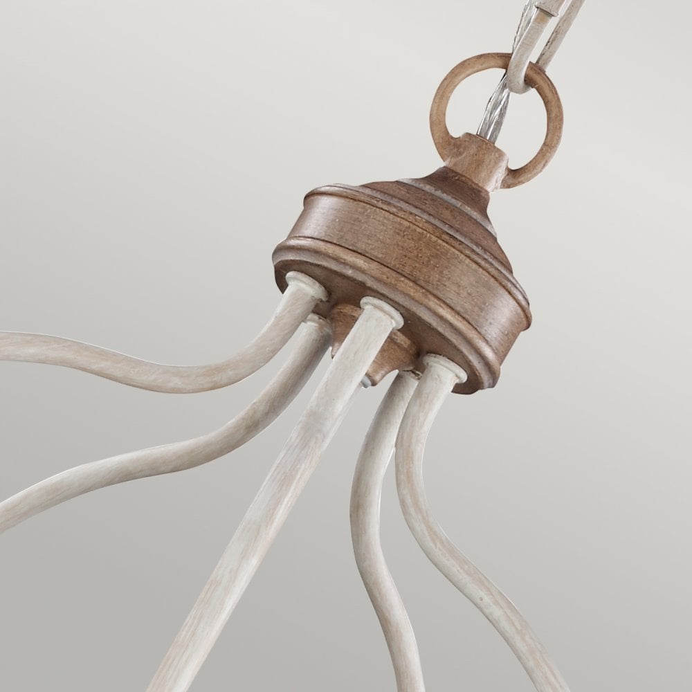 Ivvinisra Vintage Industrial Metal Chandelier - Lamp Copper