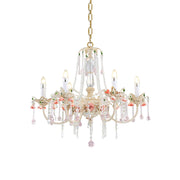 Cusoren Postmodern Luxury Rose Ceramic Chandelier - Lamp Copper