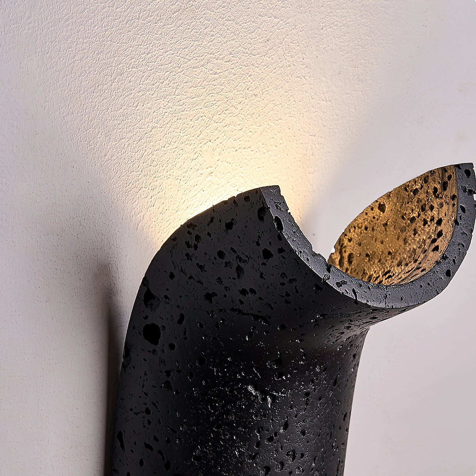Cusolion Modern Minimalist Travertine Wall Lamp - Lamp Copper