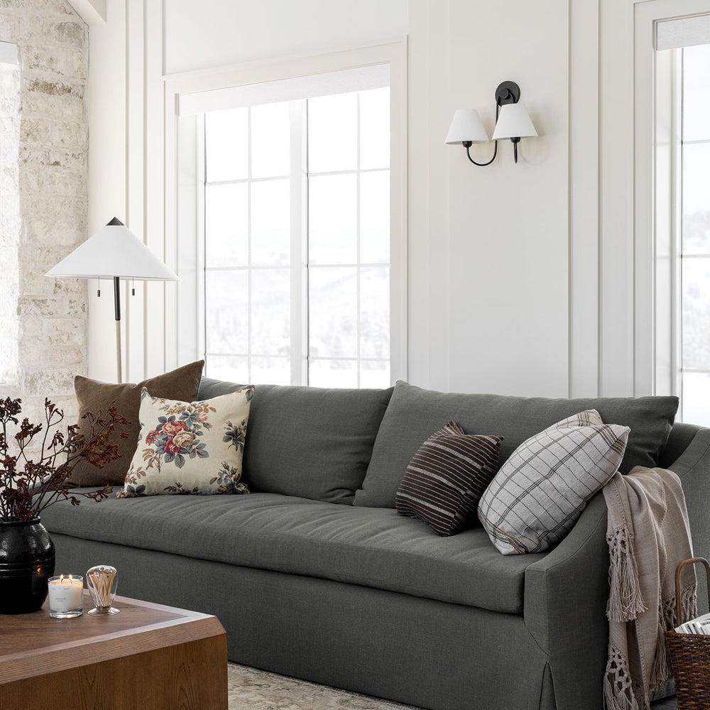 Clover Double Swoop Sconce
