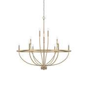 Myphaos Vintage Industrial HomePlace Brass Metal Chandelier - Lamp Copper