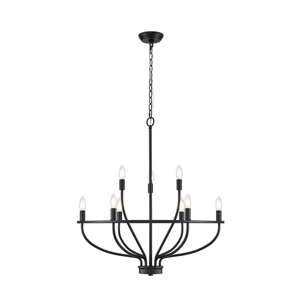 Myphaos Vintage Industrial HomePlace Brass Metal Chandelier - Lamp Copper