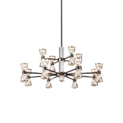 Orvelion Postmodern Luxury Honeycomb LED Acrylic Metal Chandelier - Lamp Copper
