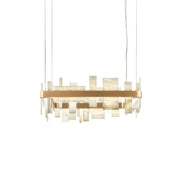 Honice Postmodern Luxury LED Metal Chandelier - Lamp Copper