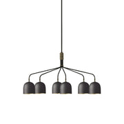 Aursolos Vintage Industrial Metal Chandelier - Lamp Copper