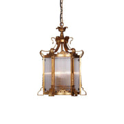 Venoryra Vintage Unique Rust Metal Chandelier - Lamp Copper