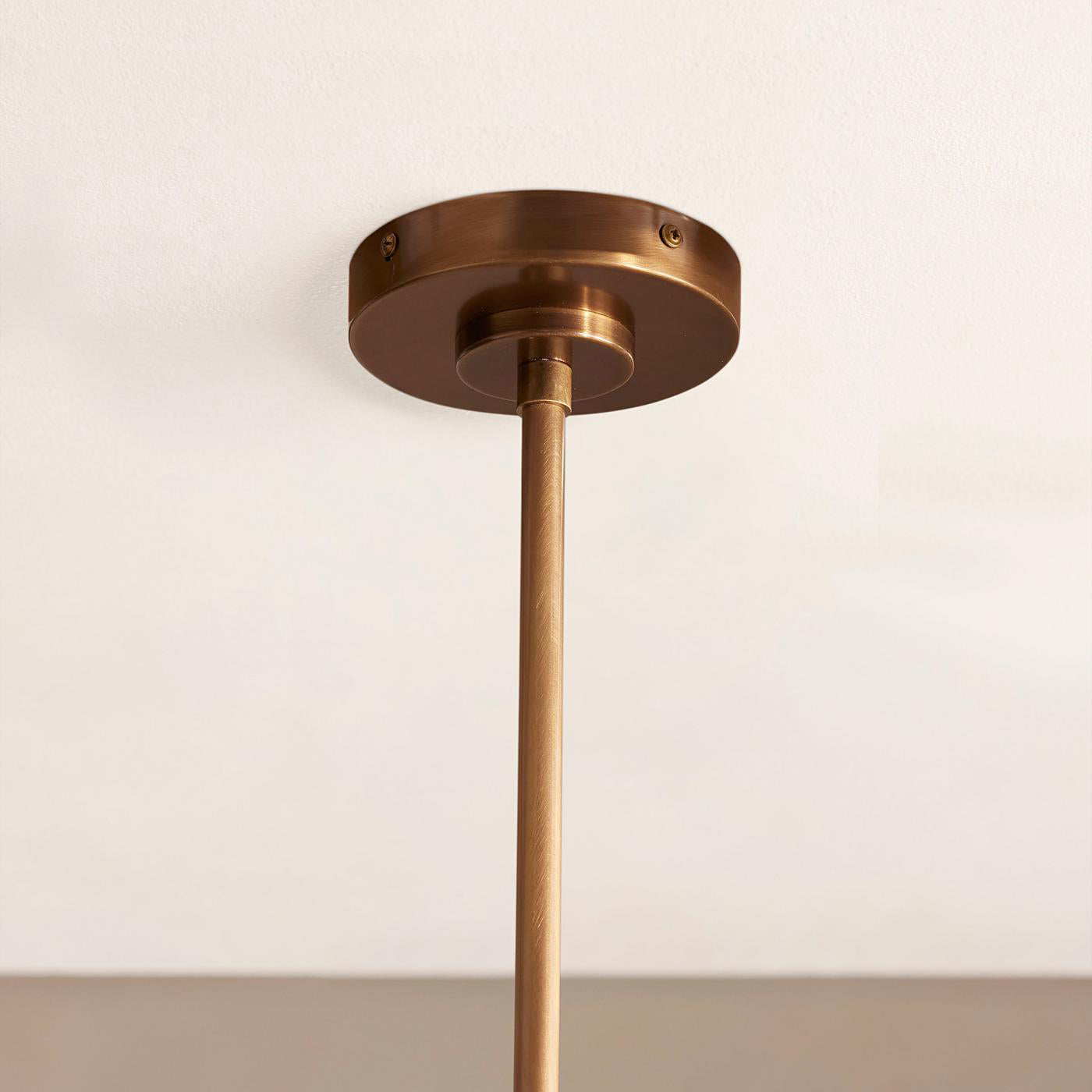 Erthaos Premium Elegance Metal Fabric Chandelier - Lamp Copper