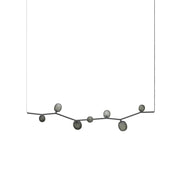 Evmirion Modern Minimalist Horizontal Metal Glass Pendant Lamp - Lamp Copper