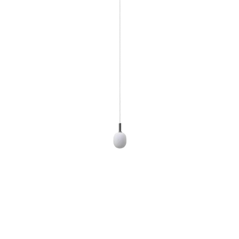 Evmirion Modern Minimalist Horizontal Metal Glass Pendant Lamp - Lamp Copper