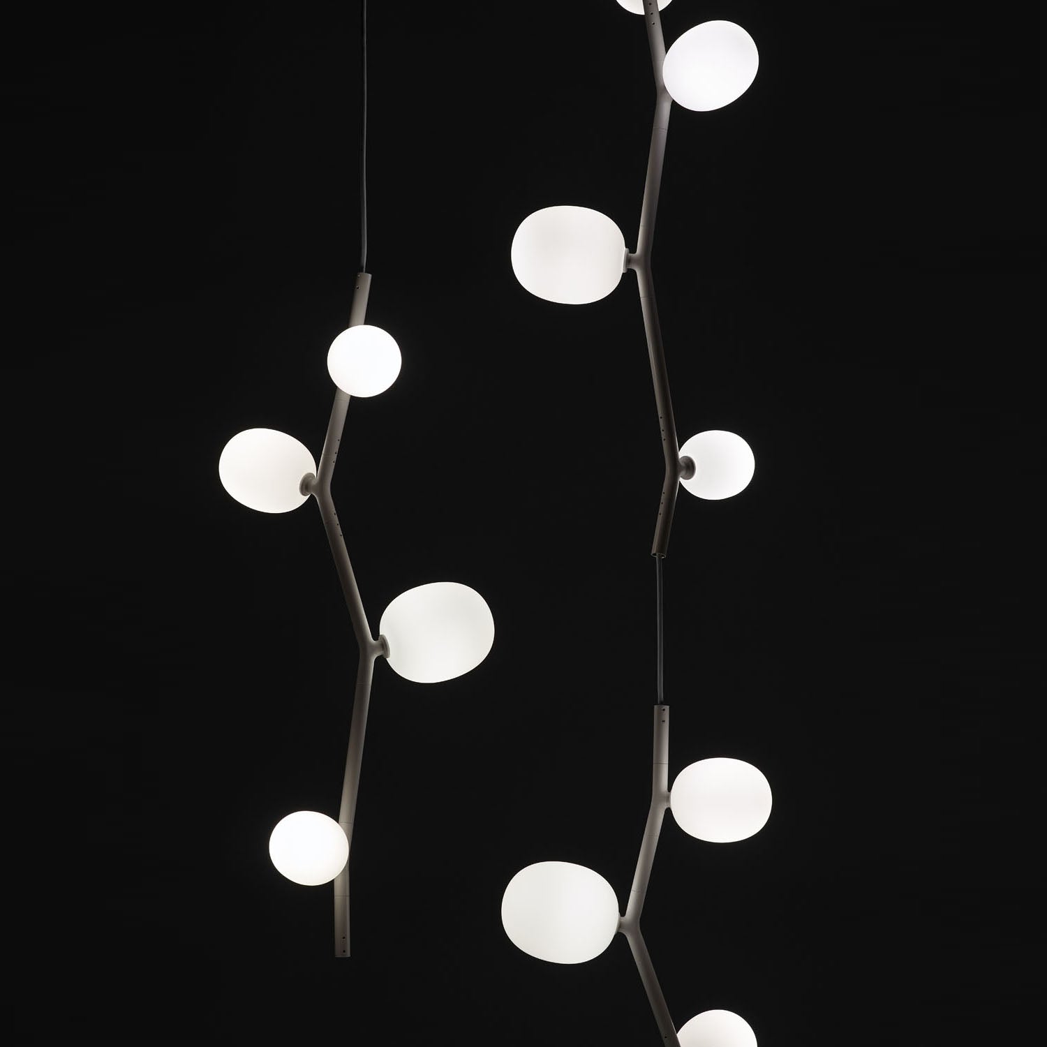 Isolora Modern Minimalist Vertical Glass Pendant Lamp - Lamp Copper