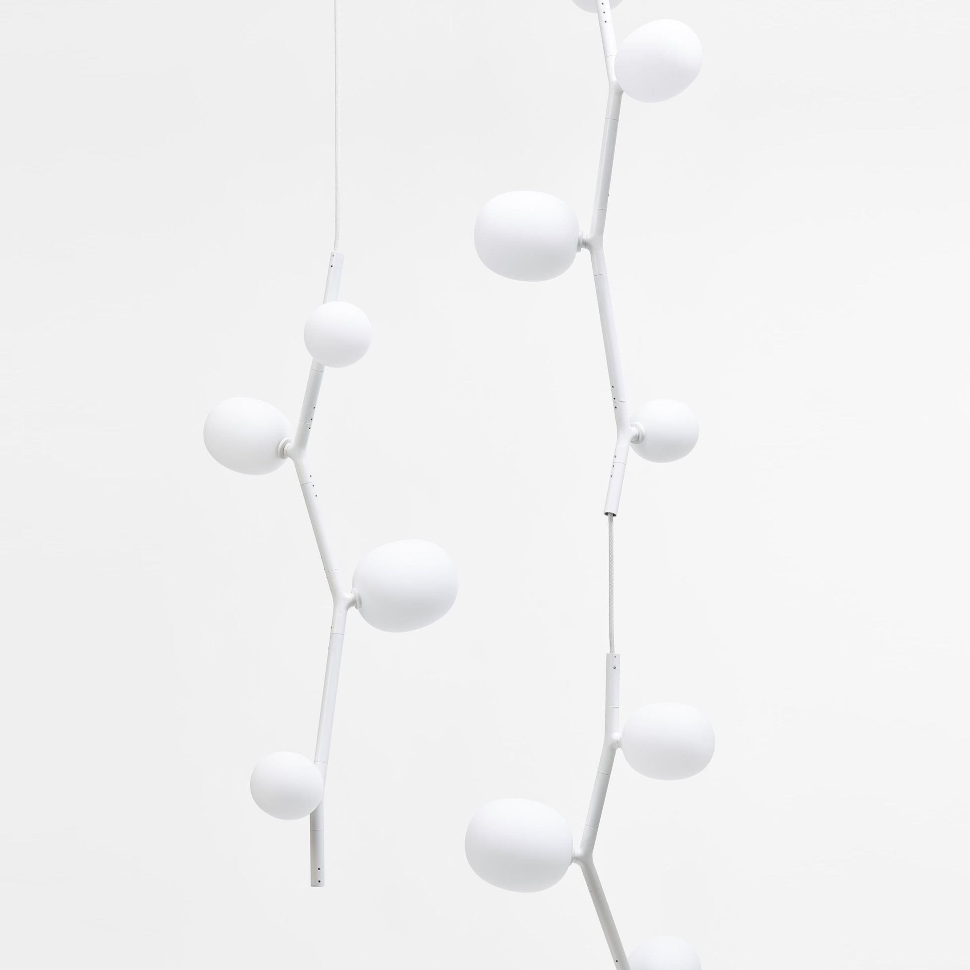 Isolora Modern Minimalist Vertical Glass Pendant Lamp - Lamp Copper