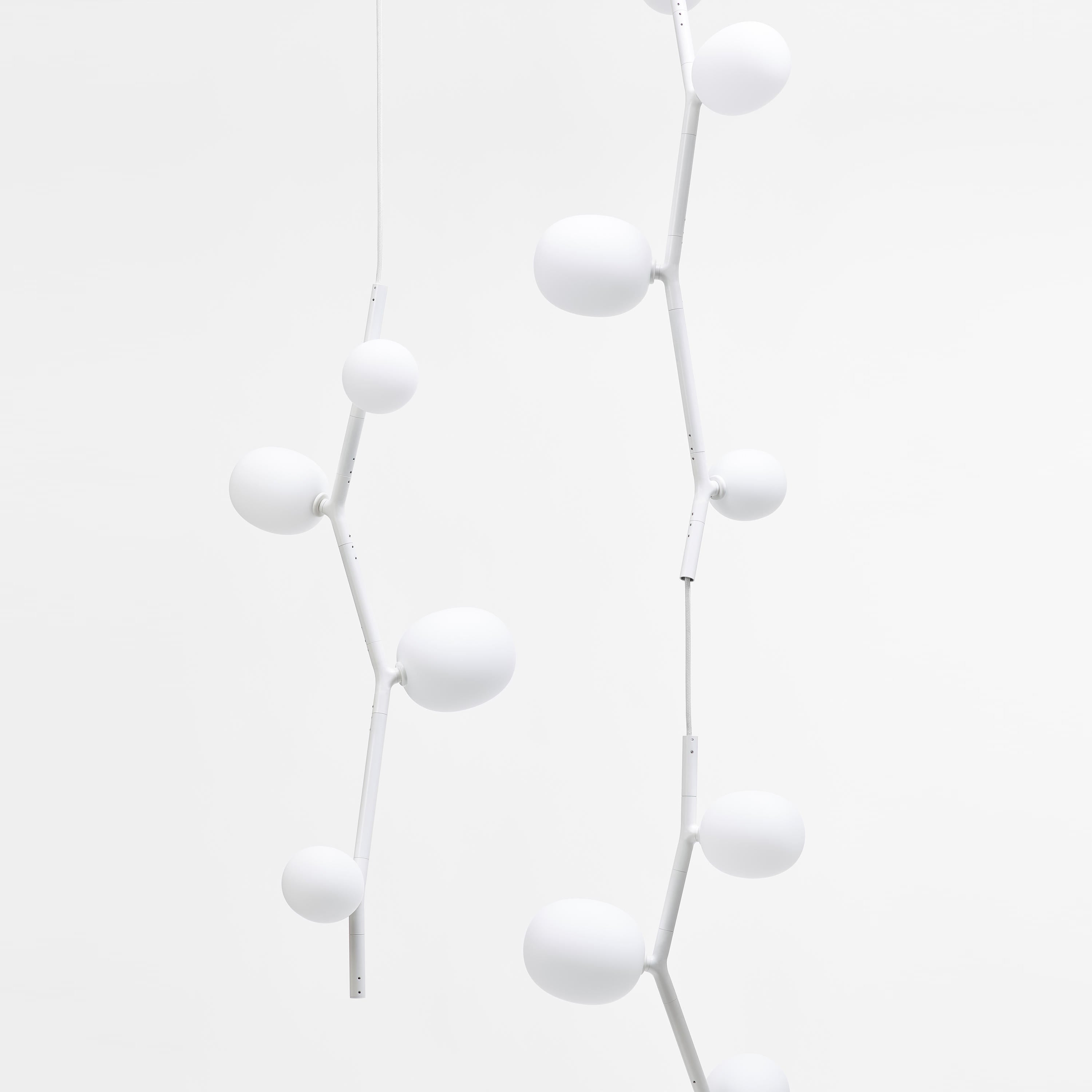 Isolora Modern Minimalist Vertical Glass Pendant Lamp - Lamp Copper