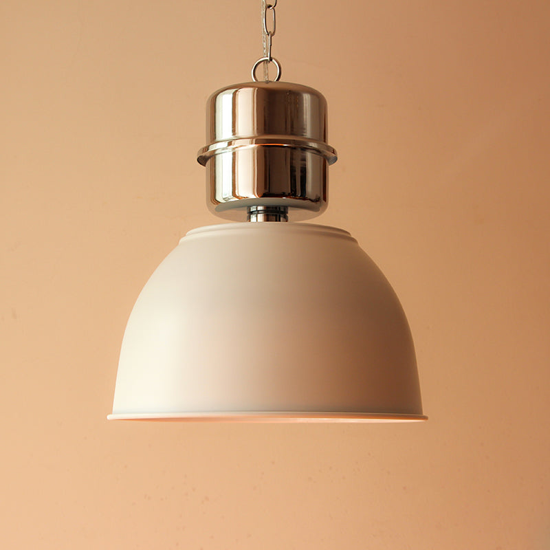 Evlaeia Modern Minimalist Orange Metal Pendant Lamp - Lamp Copper