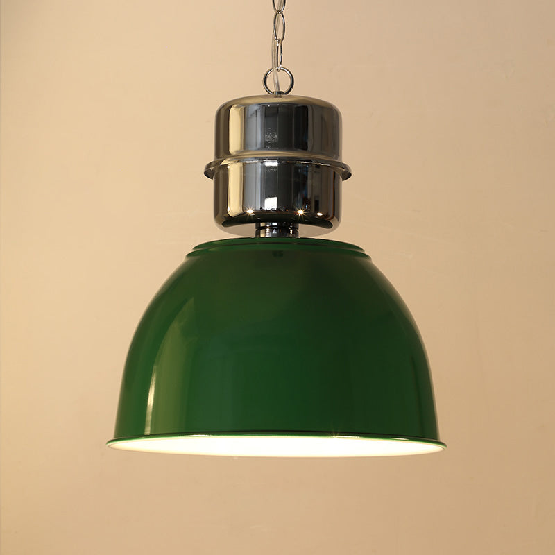 Evlaeia Modern Minimalist Orange Metal Pendant Lamp - Lamp Copper