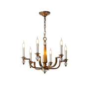 Vorinor Vintage Industrial Metal Chandelier - Lamp Copper