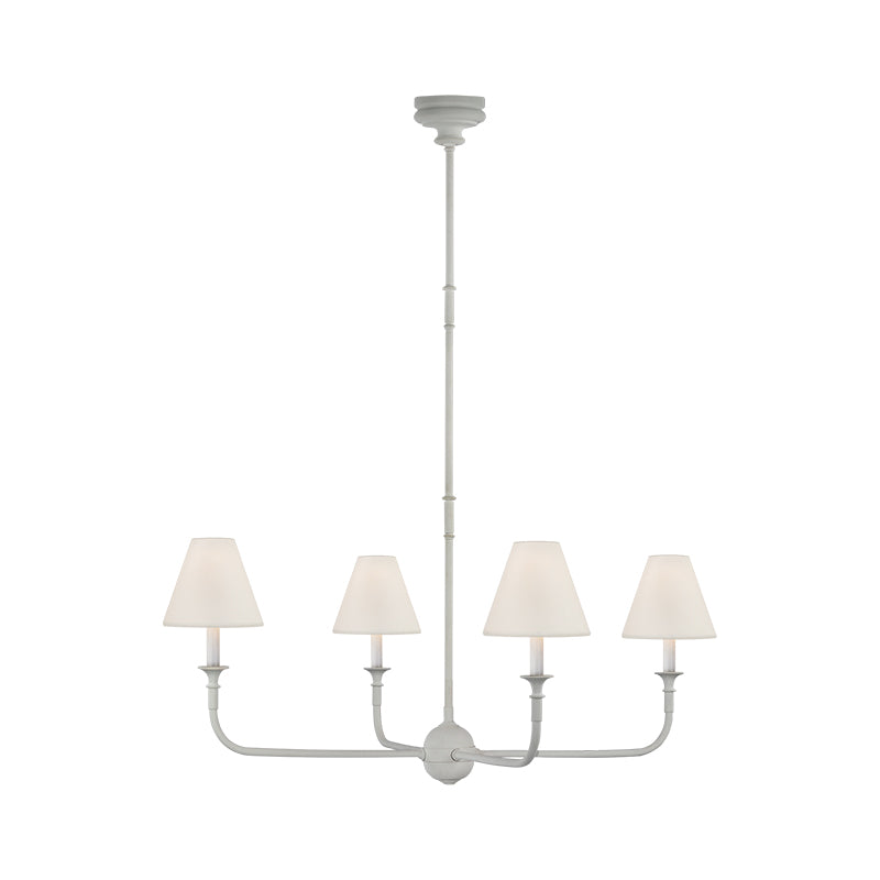 Arthaila Vintage Industrial Grande Fabric Chandelier - Lamp Copper