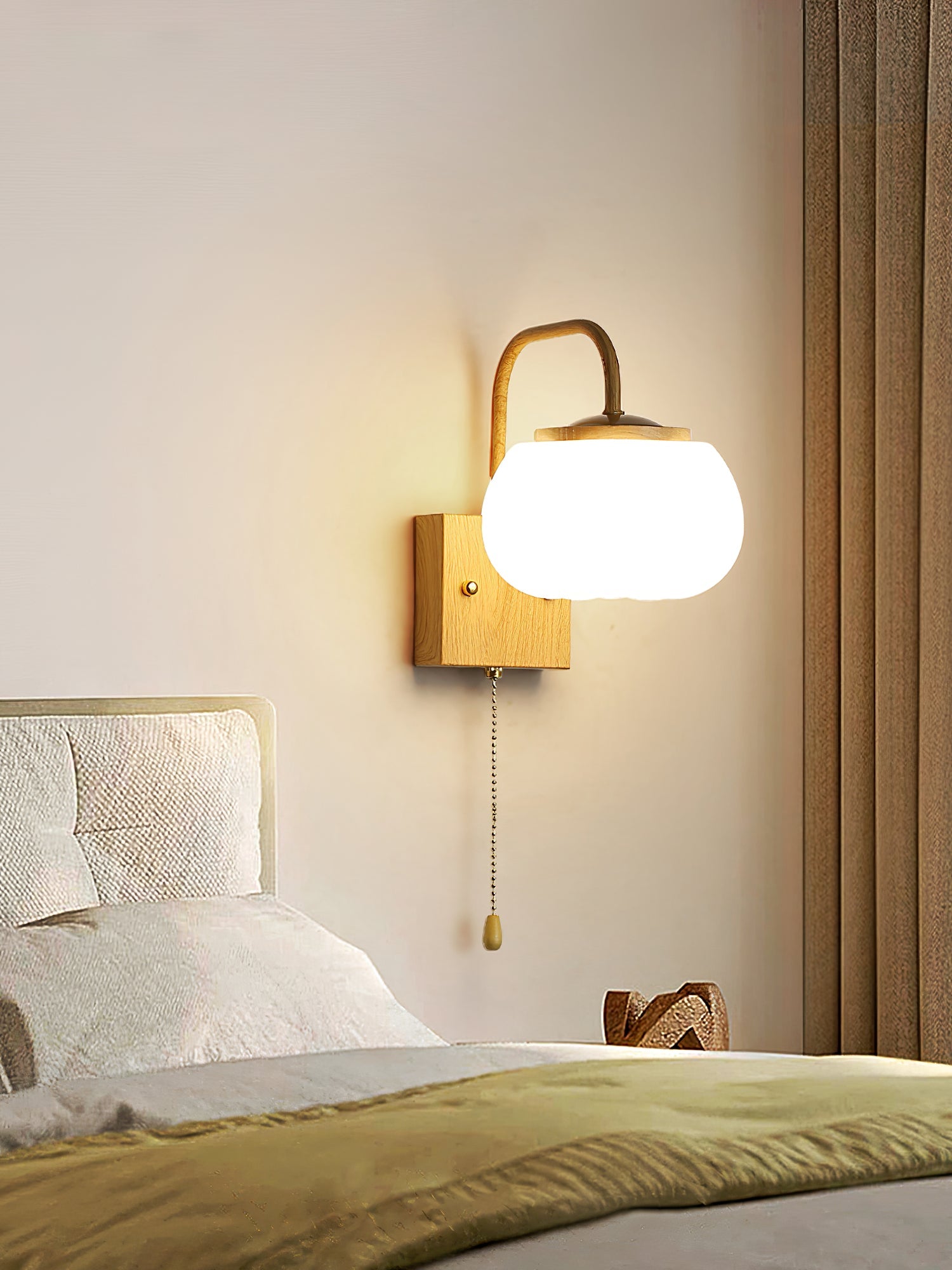Eurrinis Elegance Flower Plastic Wall Lamp - Lamp Copper