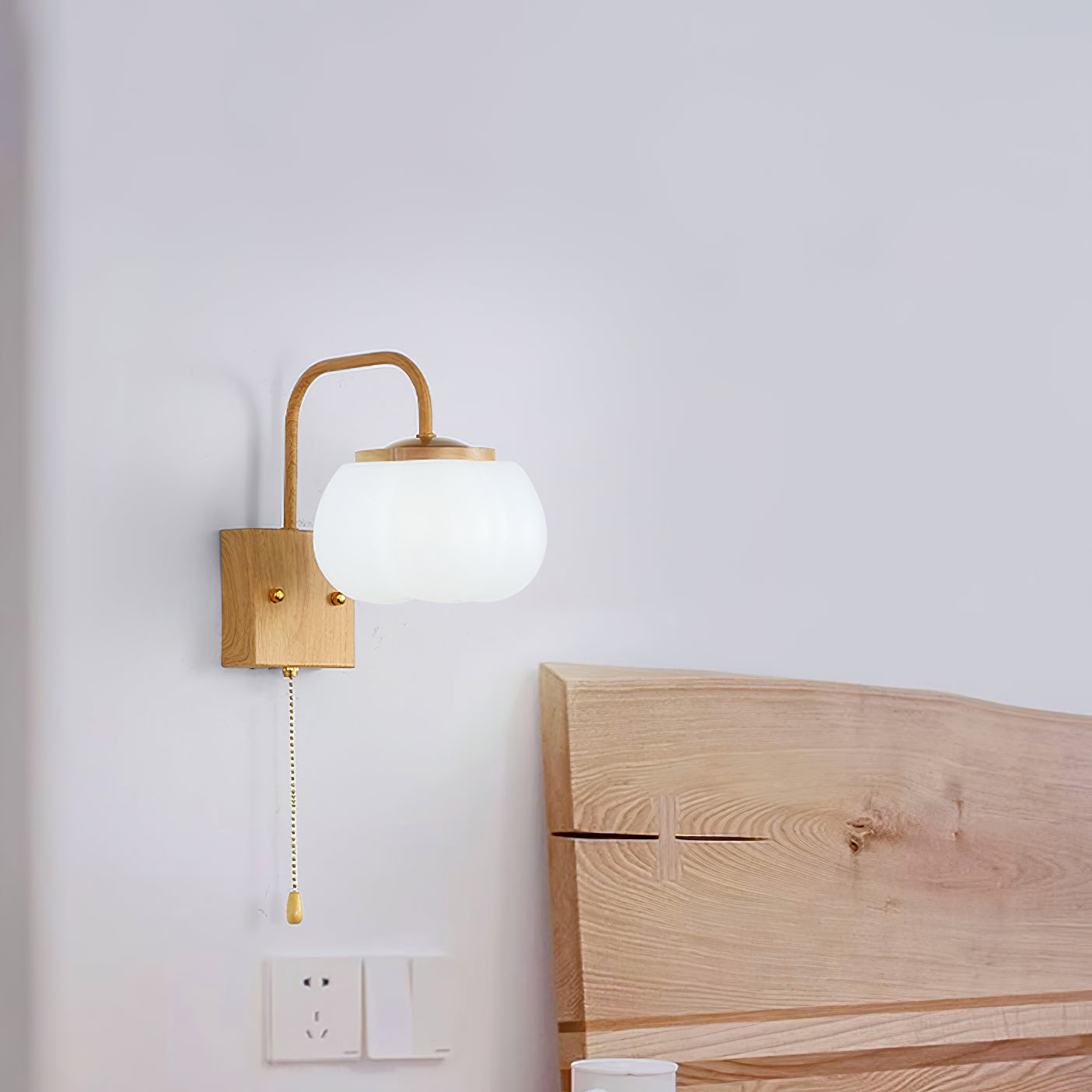 Eurrinis Elegance Flower Plastic Wall Lamp - Lamp Copper