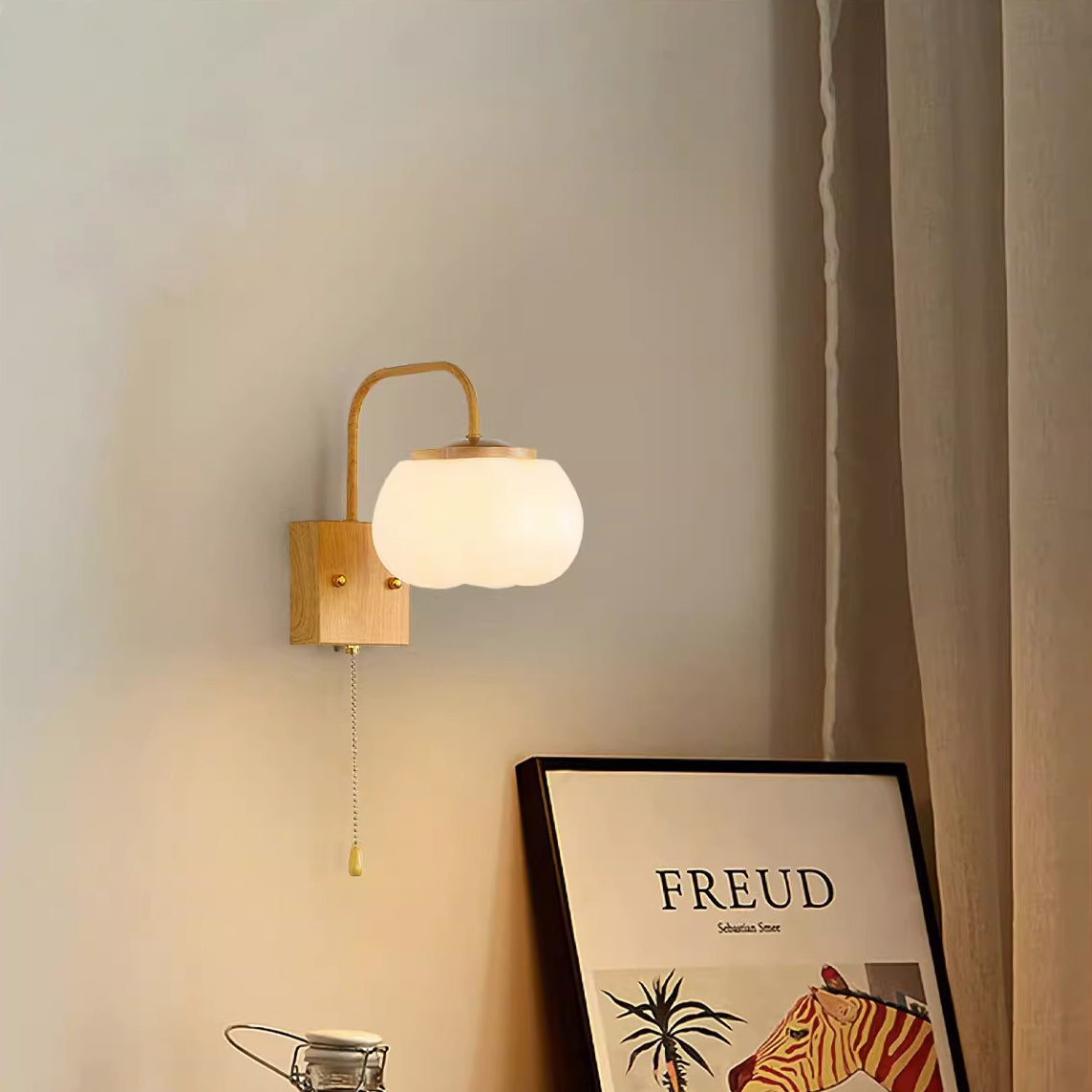 Eurrinis Elegance Flower Plastic Wall Lamp - Lamp Copper