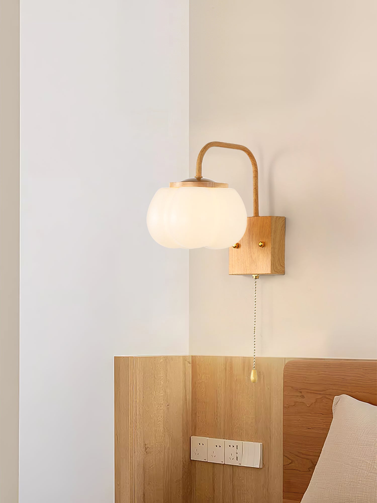 Eurrinis Elegance Flower Plastic Wall Lamp - Lamp Copper