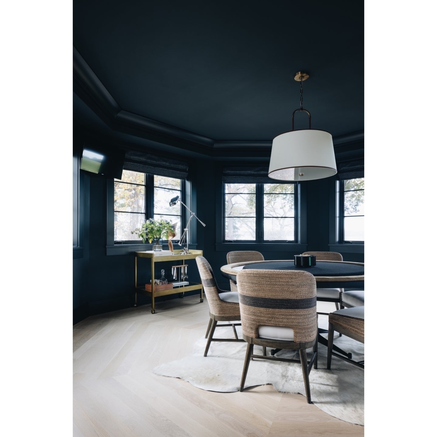Aurzorora Vintage Industrial Brass Fabric Pendant Lamp - Lamp Copper