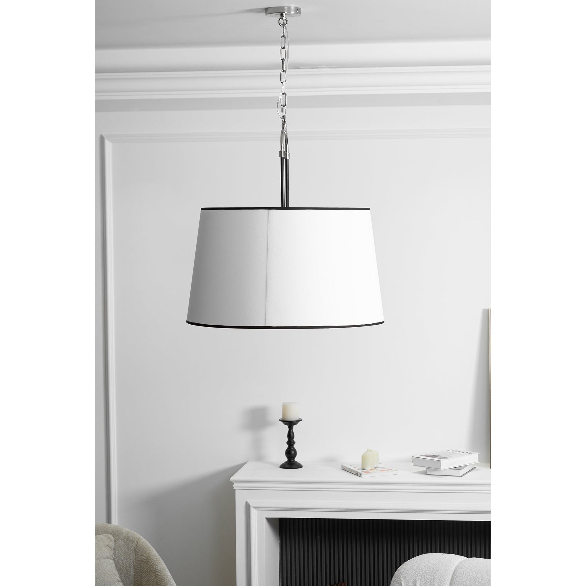 Aurzorora Vintage Industrial Brass Fabric Pendant Lamp - Lamp Copper
