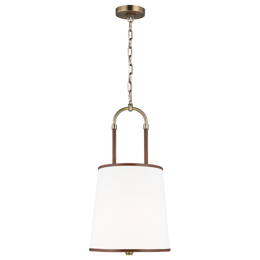 Aurzorora Vintage Industrial Brass Fabric Pendant Lamp - Lamp Copper