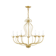 Avtalan Vintage Industrial Metal Chandelier - Lamp Copper