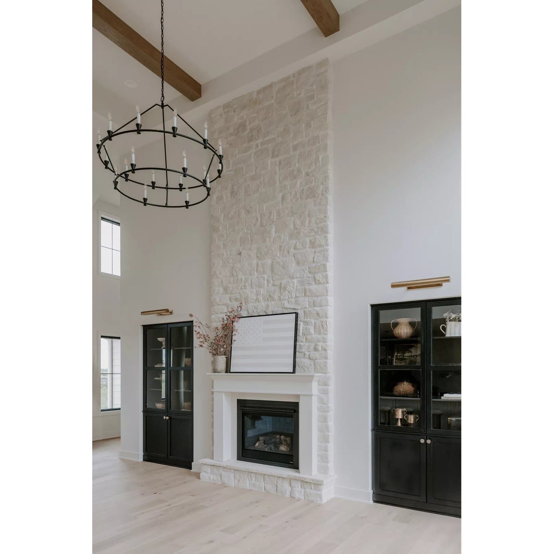 Ovyneth Vintage Industrial Brass Metal Chandelier - Lamp Copper