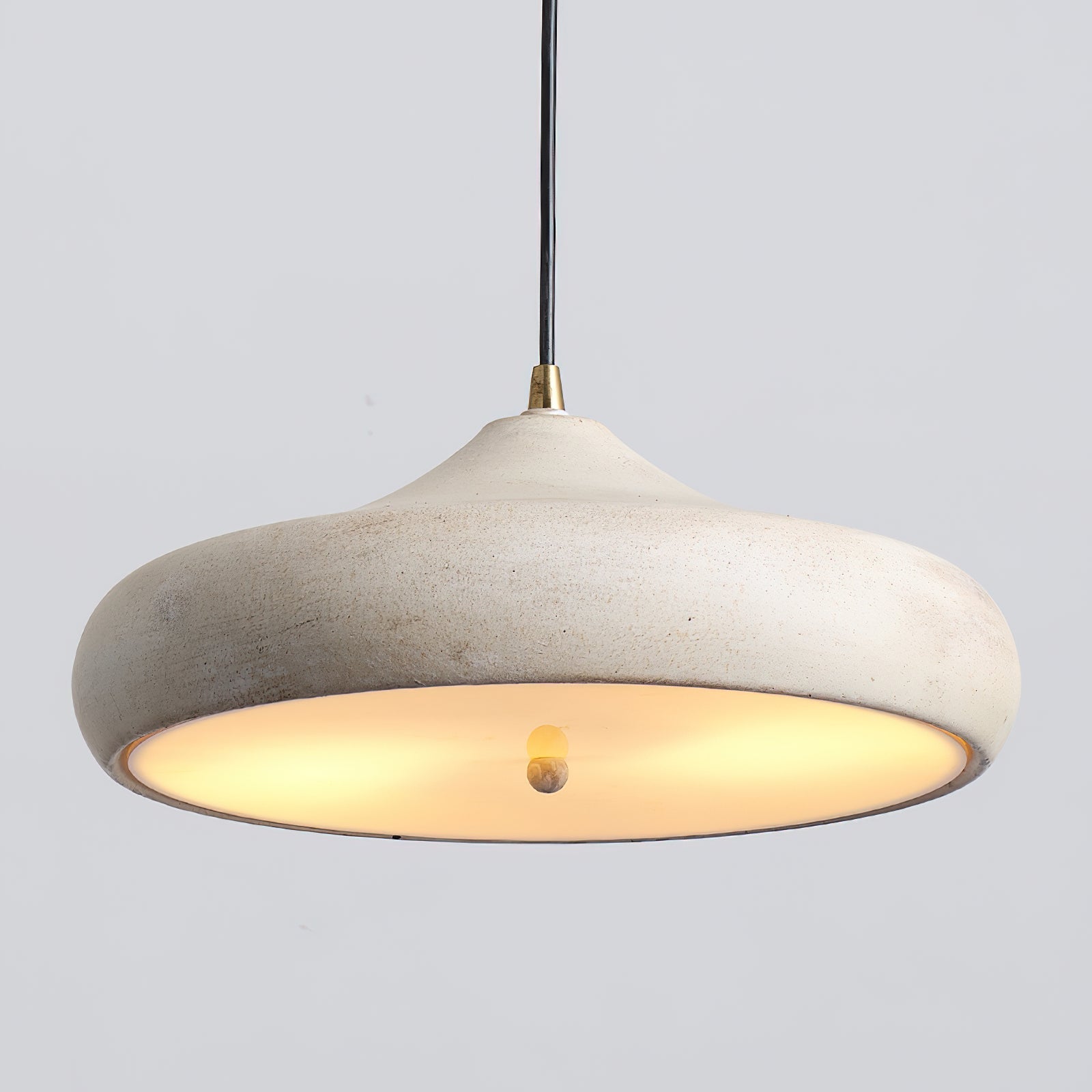 Etalyra Modern Minimalist Black Metal Pendant Lamp - Lamp Copper