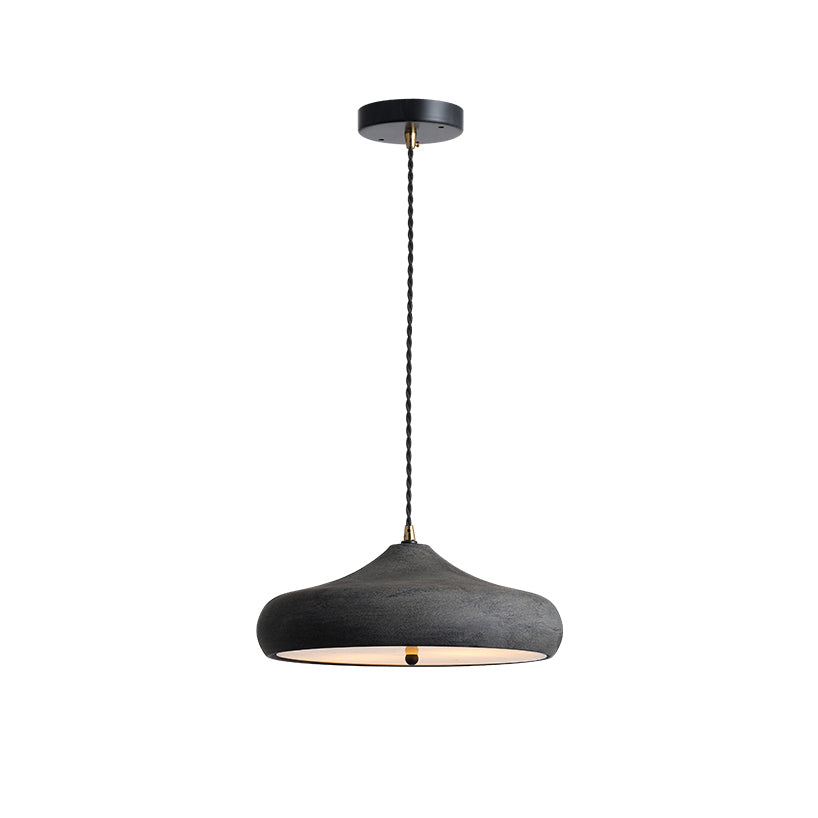 Etalyra Modern Minimalist Black Metal Pendant Lamp - Lamp Copper