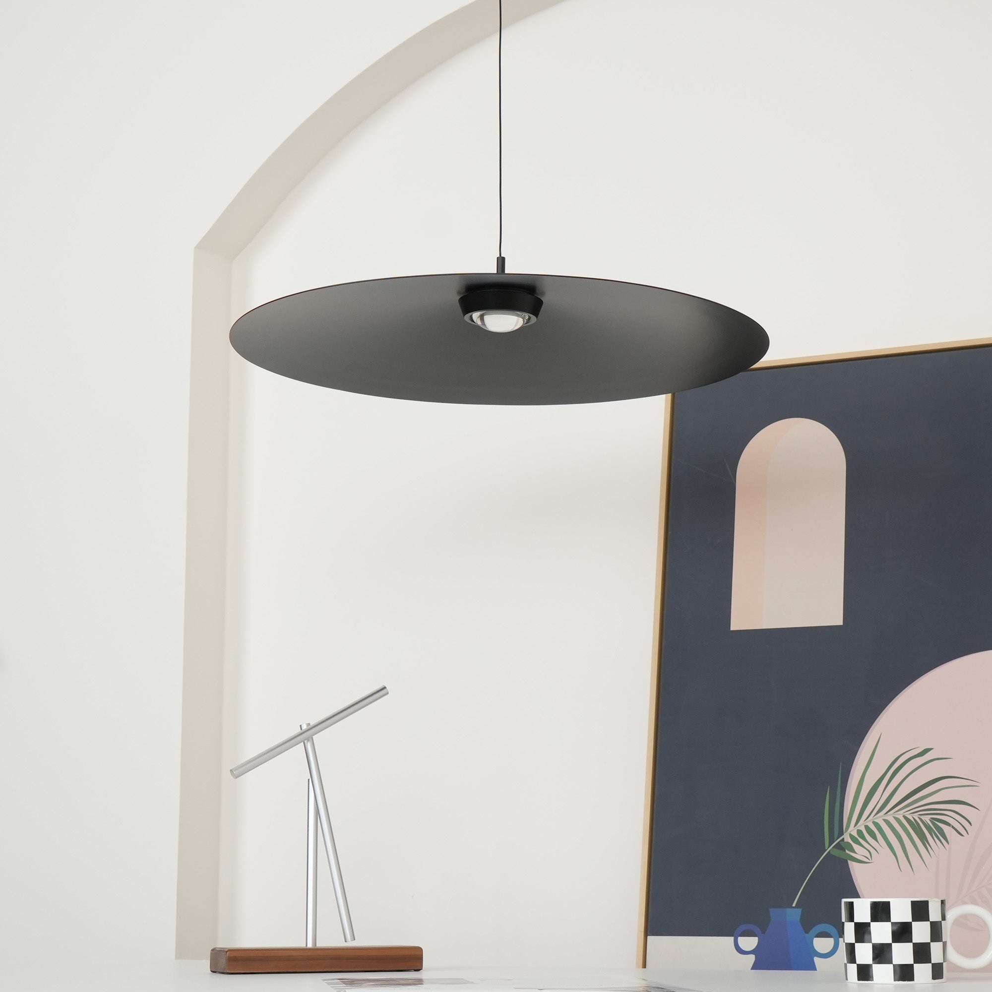 Uldoror Modern Minimalist Metal Pendant Lamp - Lamp Copper