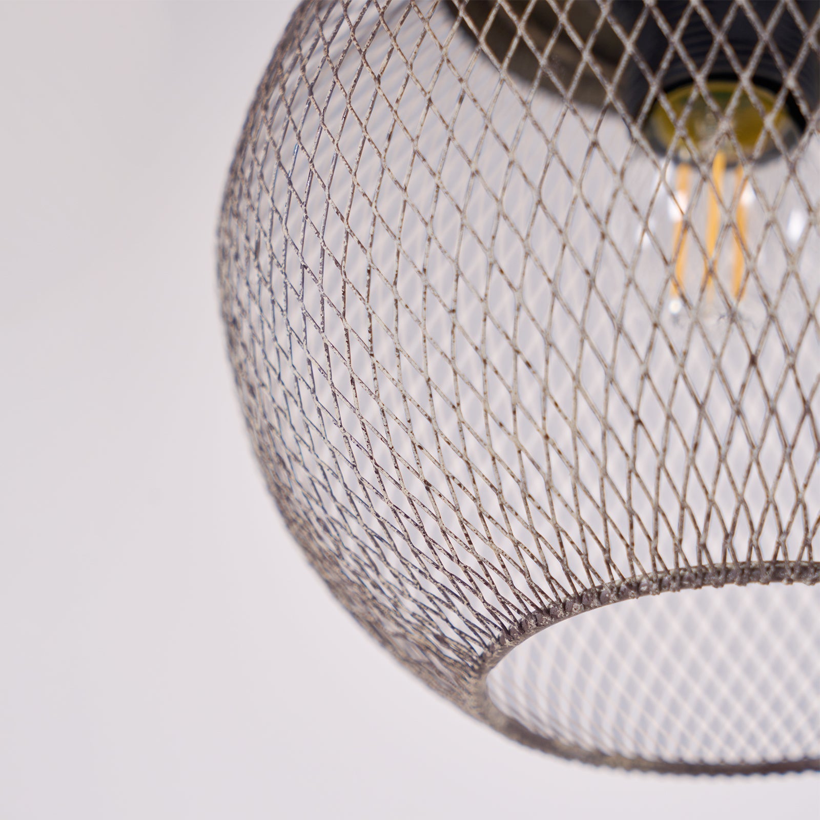 Aursorir Modern Minimalist Mesh Metal Pendant Lamp - Lamp Copper