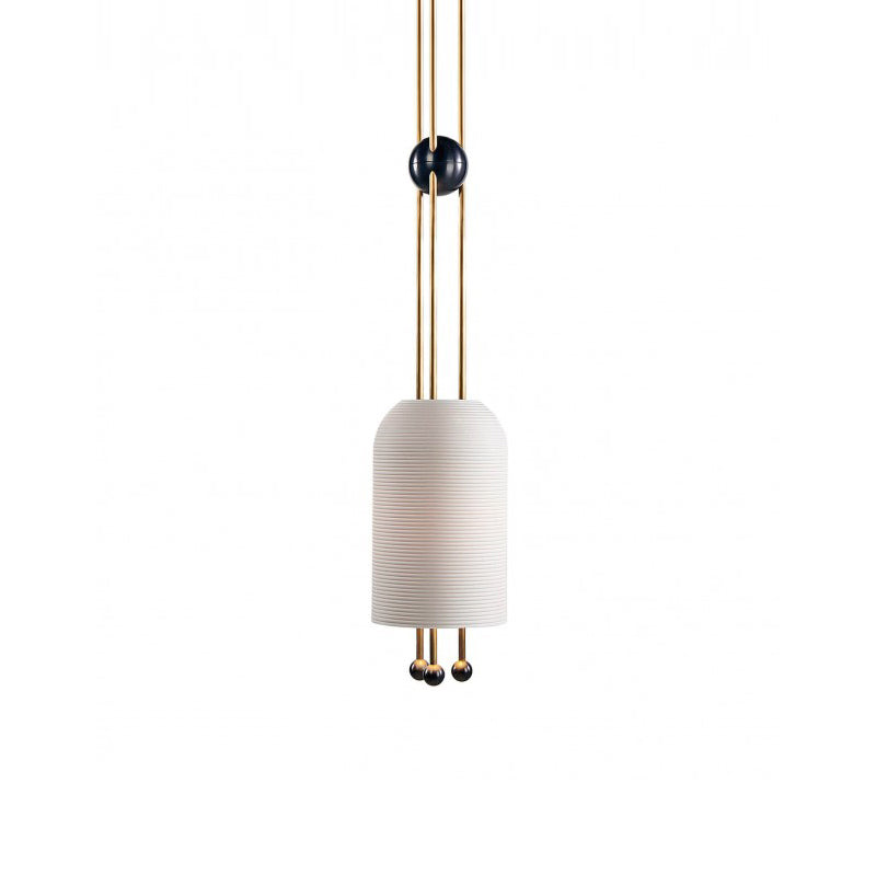 Ucaryra Premium Elegance Metal Glass Lantern Pendant Lamp - Lamp Copper