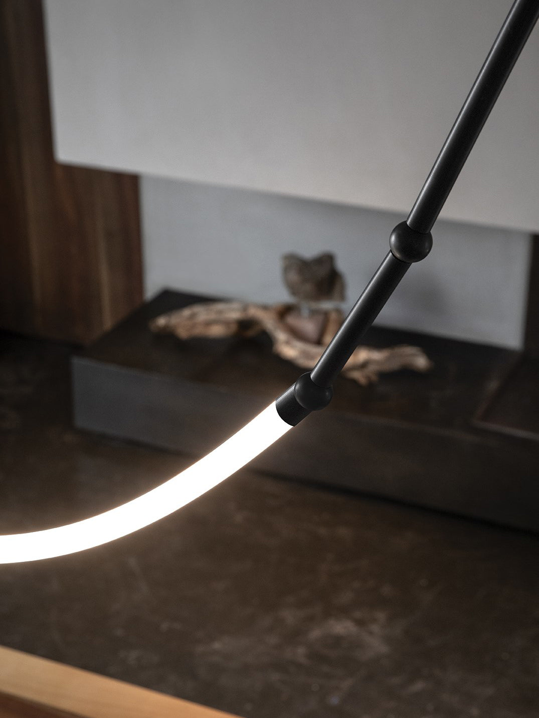 Ormirara Modern Minimalist Metal Chandelier - Lamp Copper