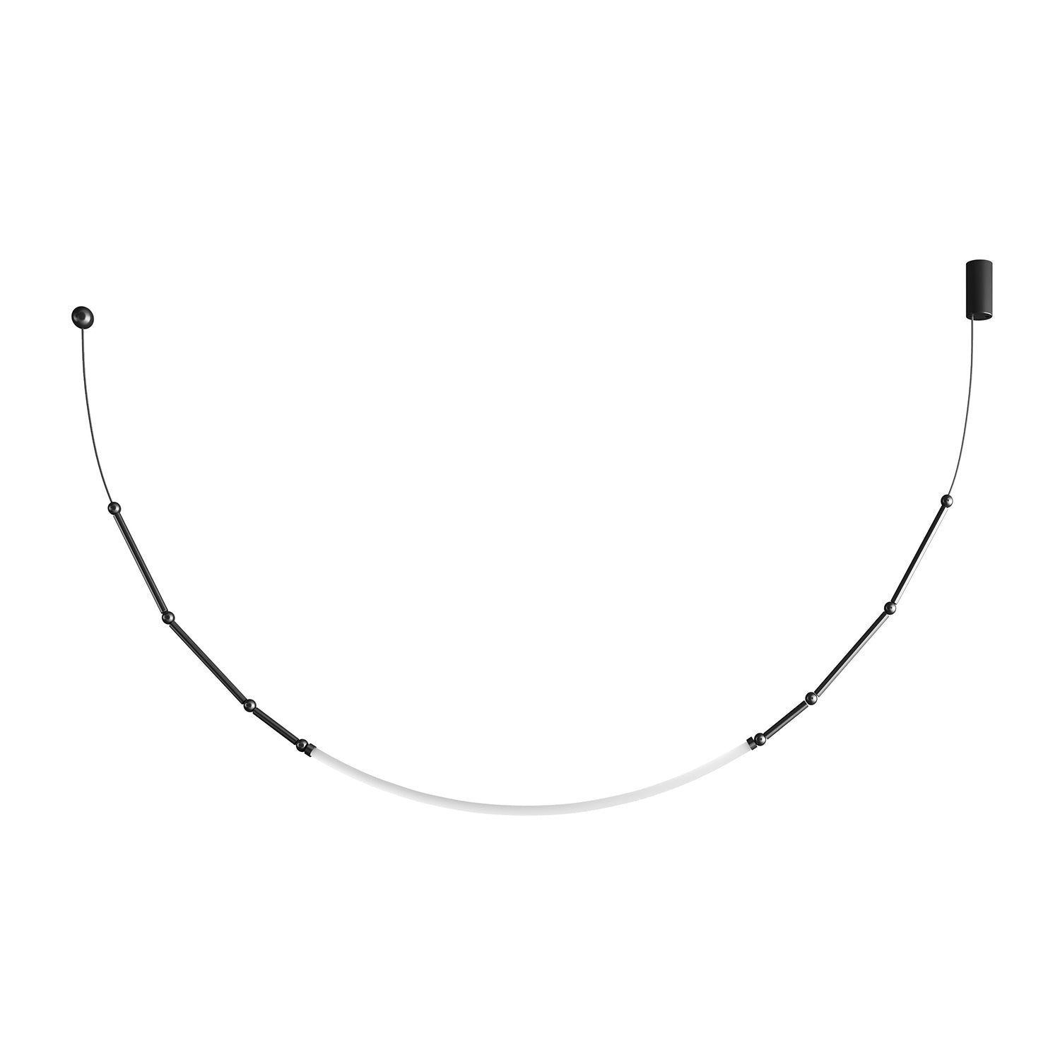 Ormirara Modern Minimalist Metal Chandelier - Lamp Copper
