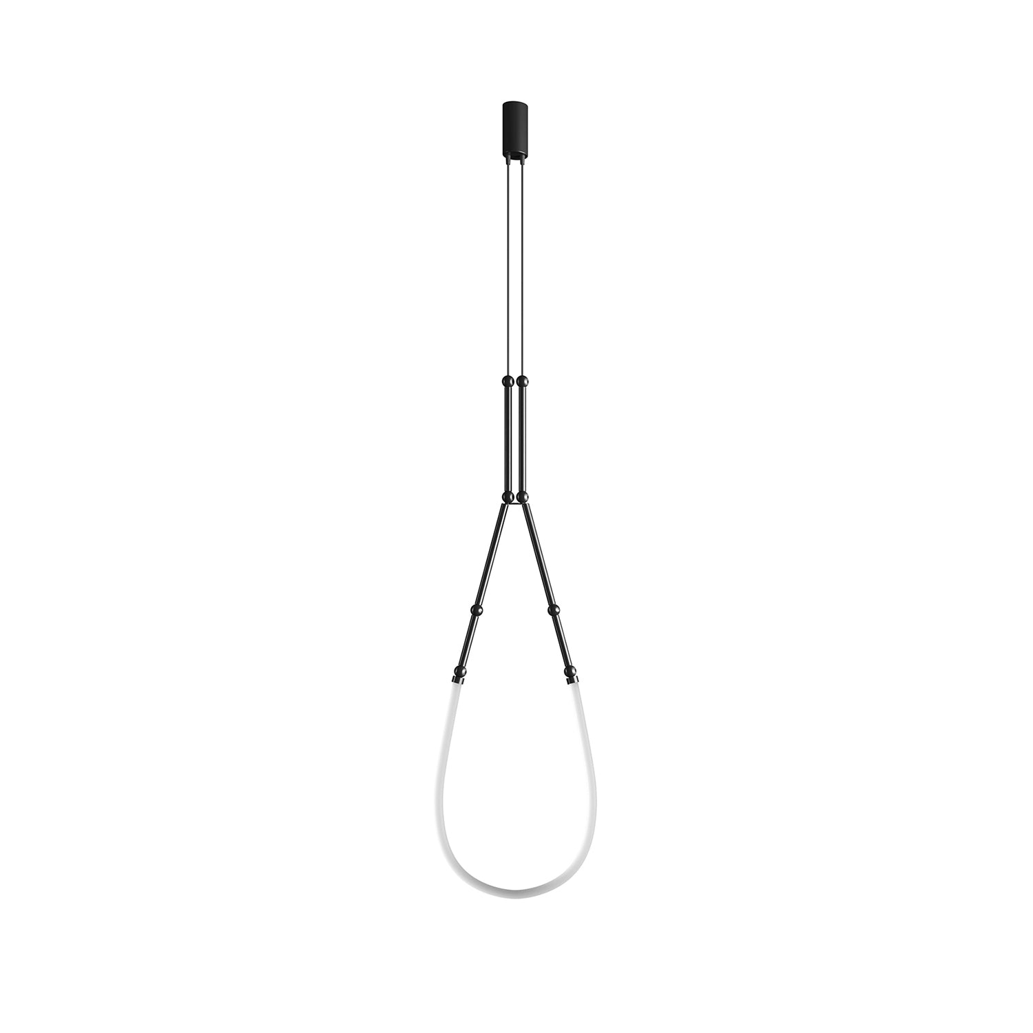 Ormirara Modern Minimalist Metal Chandelier - Lamp Copper