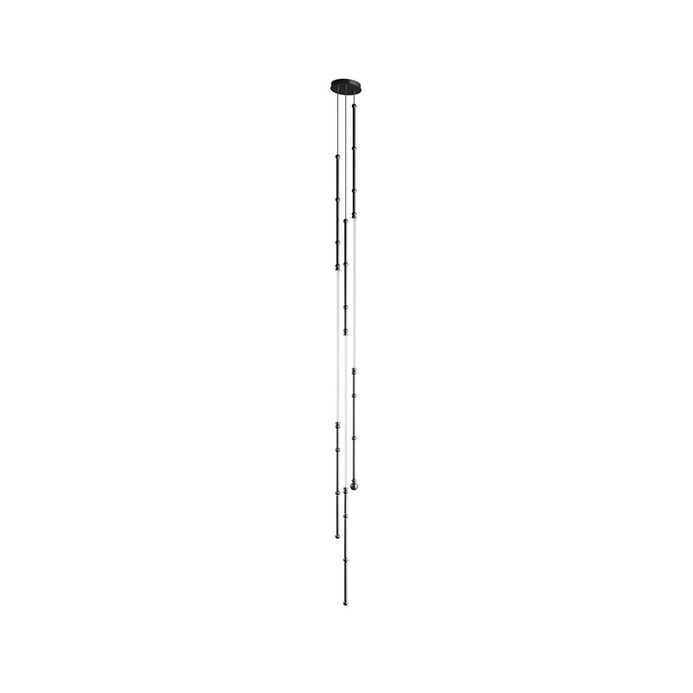 Ormirara Modern Minimalist Metal Chandelier - Lamp Copper