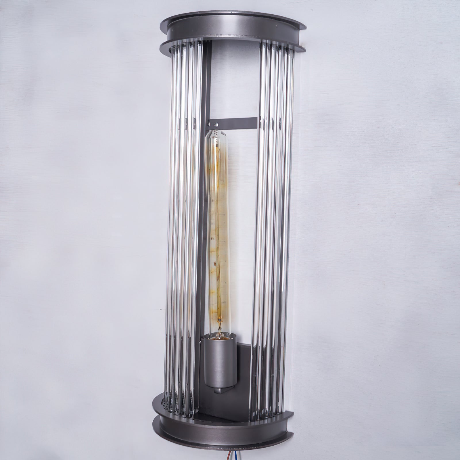 Armarila Vintage Industrial Metal Crystal Wall Lamp - Lamp Copper