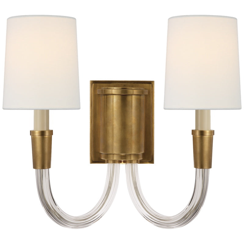 Etalarae Modern Minimalist Crystal Fabric Wall Lamp - Lamp Copper