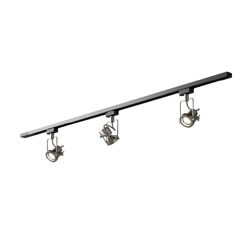 Ivelor Vintage Industrial Metal Glass Track Lights - Lamp Copper
