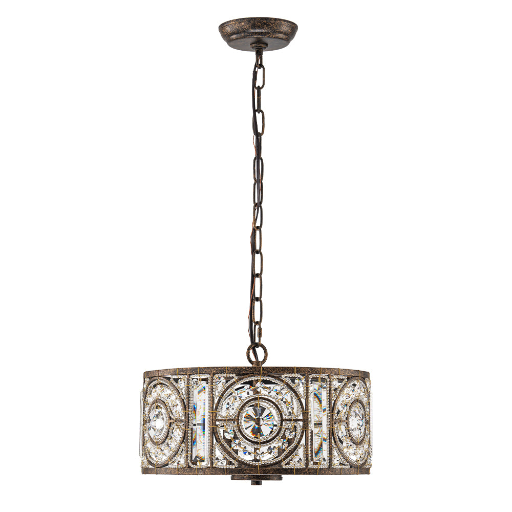 Ulfar Luxe Moroccan Antique Crystal Chandelier