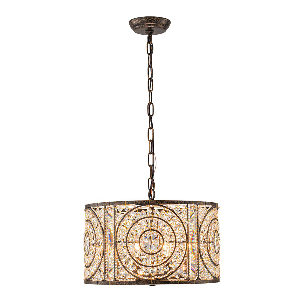 Ulfar Luxe Moroccan Antique Crystal Chandelier