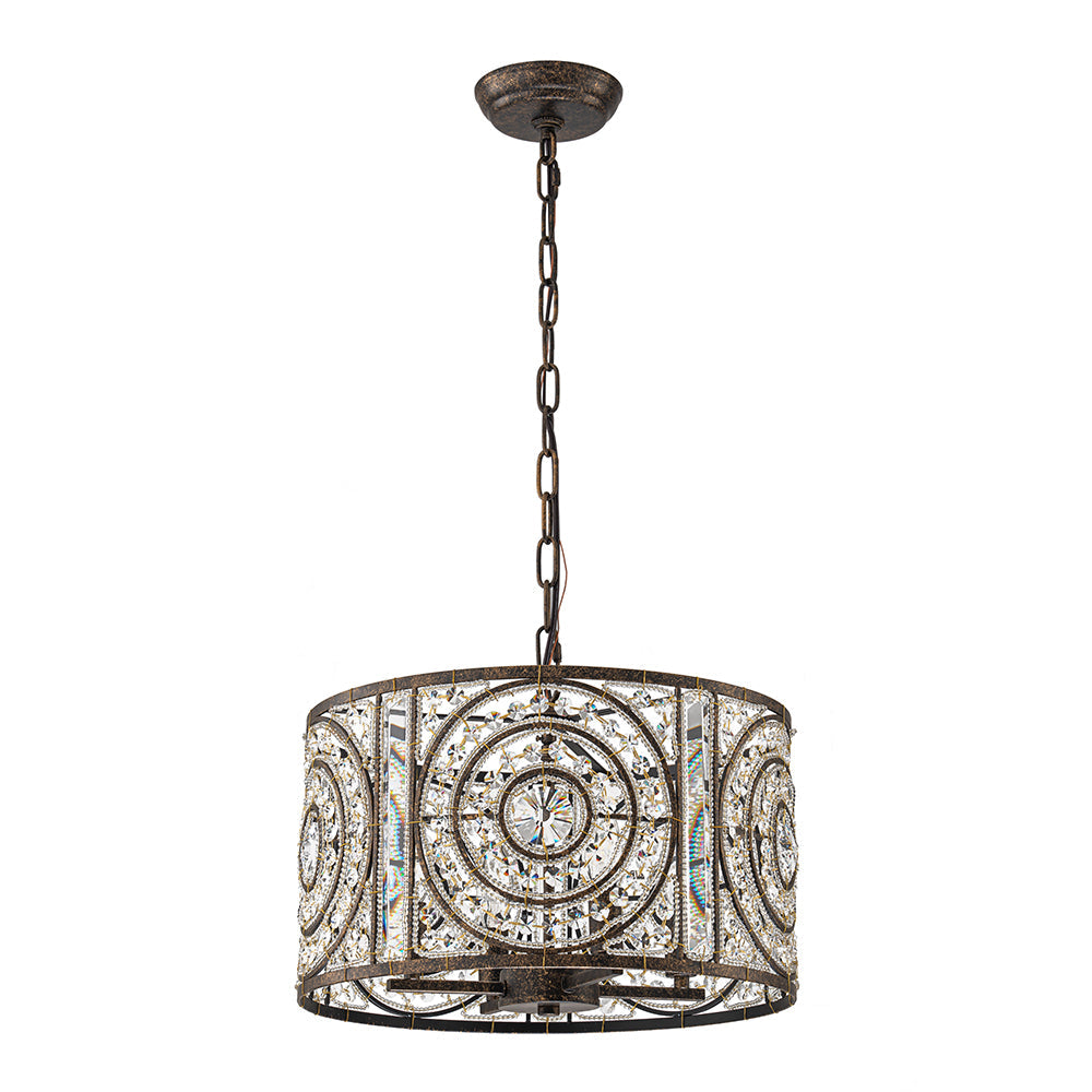Ulfar Luxe Moroccan Antique Crystal Chandelier
