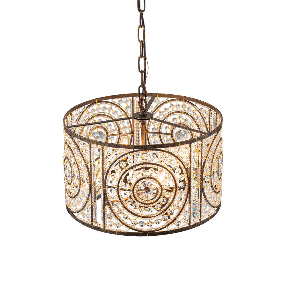 Ulfar Luxe Moroccan Antique Crystal Chandelier