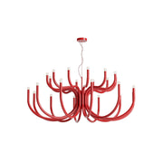 Myvenara Individual Creativity Brass Metal Chandelier - Lamp Copper