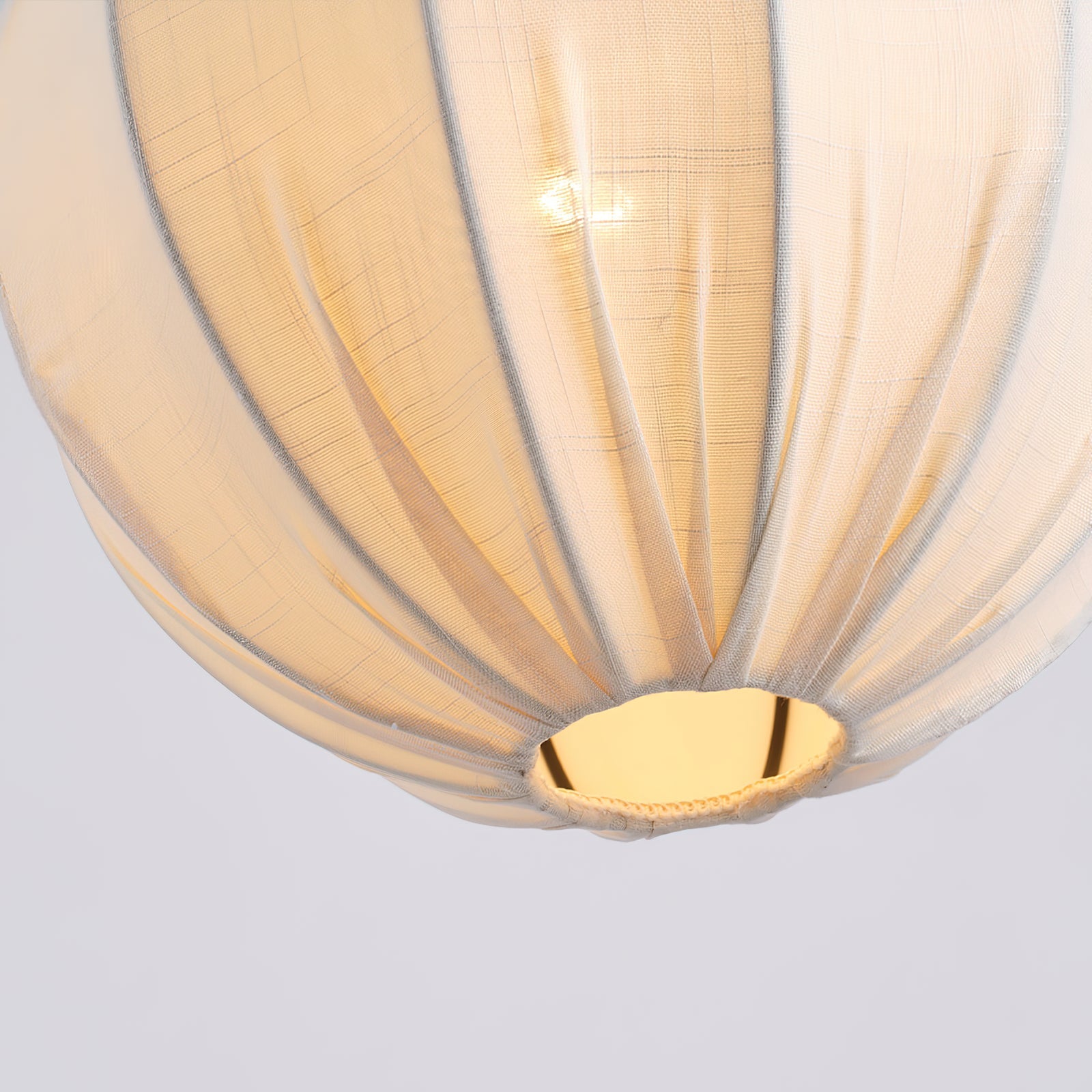 Casolila Premium Elegance Metal Fabric Pendant Lamp - Lamp Copper