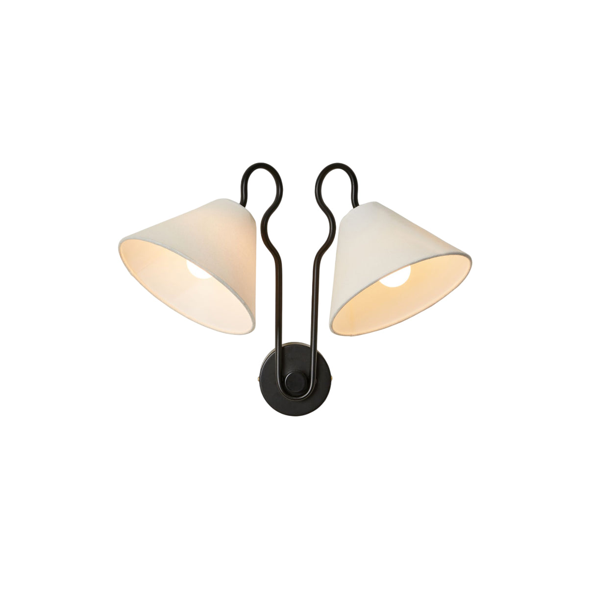 Elthayra Vintage Industrial Metal Fabric Wall Lamp - Lamp Copper